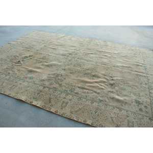 Alfombra Turca de 9,7x12,5 pies, Alfombra Vintage Extra Grande, Alfombra Marrón Estilo Suroeste - Product Image 3