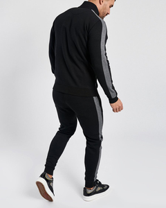 Fabricant Personnalisé Jogger Hoodie et Pantalon Ensemble 2025 Noir Survêtement de Haute Qualité pour Hommes Polaire Sport Jogger Sweatsuit - Product Image 6