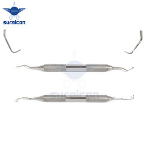 Instrumentos dentales Jacquette Scaler U15/30 Tarter Remover Herramienta de examen anterior para cuidado dental profesional por Surgicon - Product Image 2
