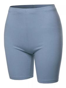 Pantalones cortos de gimnasio de cintura alta para mujer, ropa deportiva transpirable de secado rápido con bolsillos para correr, logotipo personalizado, decoración de lazo de tela Oxford - Product Image 3