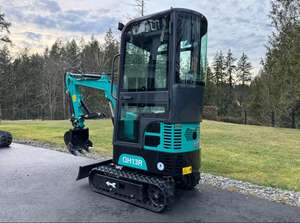 จัดส่งฟรี AGT QH13R ขุด cabbed ขนาดเล็ก13.5HP 39 "backfill Blade 15" Bucket Fully cabbed พัดลมเต็มรูปแบบ epce ช่วย - Product Image 3