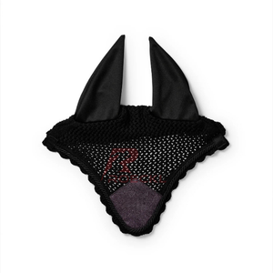Bonnet de mouche de cheval au crochet confortable lavable léger respirant couvre-oreille Pakistan fait accessoire équestre service OEM - Product Image 1