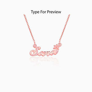 สร้อยคอรักตัวเองสีโรสโกลด์ที่ทันสมัยพร้อมจี้รูปหัวใจส่วนบุคคลที่สร้างขึ้นจากสแตนเลสและโลหะผสมและเสร็จแล้ว - Product Image 3