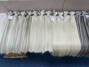 Extensions de cheveux humains vierges Remy naturels de haute qualité à extrémité épaisse Cheveux tissés de qualité supérieure - Product Image 4