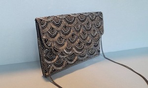 Mode classique coton Disco boule perlée couches pendentif sac jean poche ceinture chaînes Hip Hop bijoux billard perles portefeuille - Product Image 5