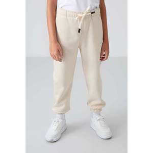 Pantalon de jogging en molleton coupe standard TommyLife pour garçons - Bas de survêtement confortable en mélange de coton pour enfants, idéal pour le quotidien - Product Image 1
