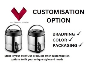 Vente d'usine : Carafe isotherme incassable de 12 L, grande capacité, pour eau chaude/froide/glace, avec bouton-poussoir, idéale pour le camping et les cadeaux d'affaires - Product Image 3