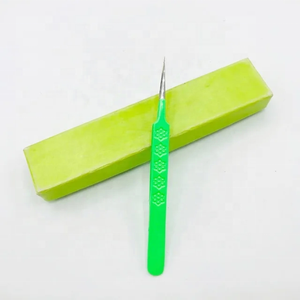 แหนบถอนขนตาทำมือทำจากสเตนเลสสตีลที่ติดฉลากตามต้องการ - Product Image 5