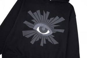 Gran tamaño de invierno negro Casa de errores Sudadera con capucha hombres mujeres Puff estampado sudaderas con capucha algodón polar pulóveres - Product Image 4