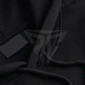 Novedad: Sudaderas con capucha casuales para hombre con estampado DTG, de secado rápido, forro polar, con bolsillo con cremallera, diseño liso, para invierno, venta al por mayor, teñido liso. - Product Image 6