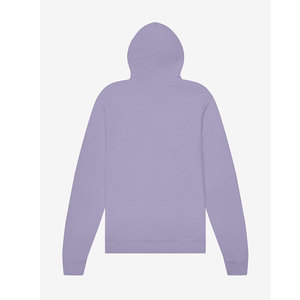 Bella toile violet couleur 100% coton sweats à capuche pour avec logo de la marque couleur unie à manches longues sweat à capuche de marque privée - Product Image 2