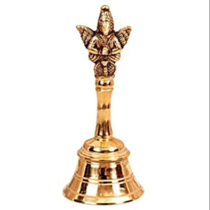 Campana de latón puro moderna de alta calidad recién llegada campana de latón sólido de oración de uso religioso en precio barato al por mayor - Product Image 1