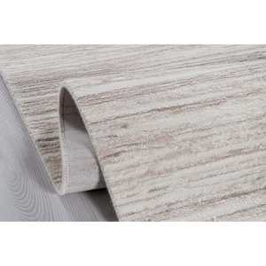 Alfombra Netline BI007, Diseño Moderno Bristol, Color Crema, 100% Acrílico, No Desprende Pelusa, Fácil de Limpiar, Duradera, para Dormitorio y Estudio, Home Depot - Product Image 1