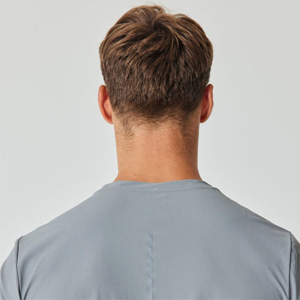 T-shirt de fitness pour hommes de haute qualité tissu tricoté respirant confortable pour les entraînements en cours d'exécution activités de plein air - Product Image 3