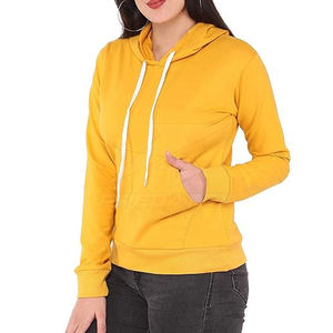 Ropa de moda, sudaderas con capucha para mujer, ropa de invierno, sudaderas con capucha para mujer hechas en Pakistán, sudaderas con capucha transpirables antiarrugas para mujer - Product Image 1