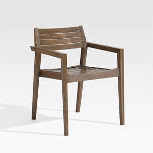 Modern Traditional Design Outdoor <b>Teak</b> Wood Dining <b>Chair</b> for <b>Garden</b> Hotel Living Room School Hospital Apartment Furniture - Product Image 5