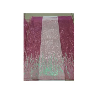 Tissu en filet Jacquard personnalisable à forte demande pour exportateur indien pour la fabrication de costumes au prix de gros - Product Image 2