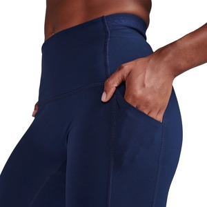 Customized Women's High Waist 100% Cotton Gym Fitness Yoga Pants Breathable Seamless Skinny Tights Tummy Control All Sizes - Product Image 5