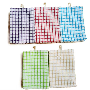 Serviettes de cuisine 100% coton tissé, écologiques, avec logo et design personnalisables, couleur douce, tissu absorbant, fabriqué en Inde - Product Image 2