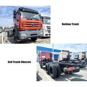 Nuevo Chasis de Camión Volquete 2023, Diésel Euro 5, Tracción 8x4, Capacidad 50T, Motor Weichai, Dirección Derecha/Izquierda, Volquete Trasero - Product Image 2