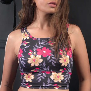 Femmes léger de haute qualité coton soutien-gorge de sport sans couture dos nu culture extensible respirant Fitness Yoga Gym porter grande taille - Product Image 3