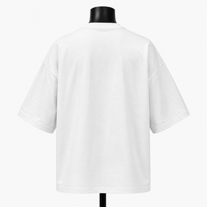 เสื้อยืดโอเวอร์ไซส์ลายกราฟิกสำหรับผู้ชาย ผ้าฝ้ายวินเทจสไตล์สตรีทแวร์ พิมพ์ลาย Faith แฟชั่นลำลอง - Product Image 2