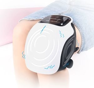 Masseur électrique pour le genou avec thérapie par la chaleur à la lumière rouge, vibration, rechargeable, appareil de soulagement de la douleur au genou - Product Image 3