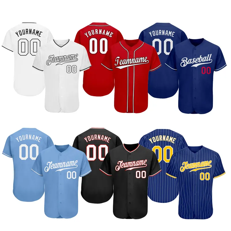 カスタム3Dプリント刺繍半袖ブランク野球シャツTシャツ女性ソフト野球ジャージー