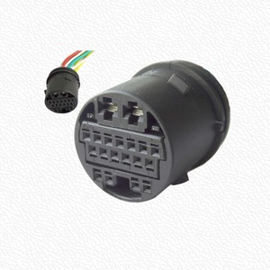 19-poliger Stromanschluss für Autotüren aus Messing-Nylon-Verbundmaterial, Kabelbaumstecker 13158679, Elektronische Steckdose für Opel - Product Image 3