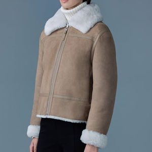 2026 Hot Sale New Fur Style <b>Fleece</b> Stand Collar Men Winter Solid Breathable Casual Waterproof Windproof Front Jacket Unisex - Product Image 4