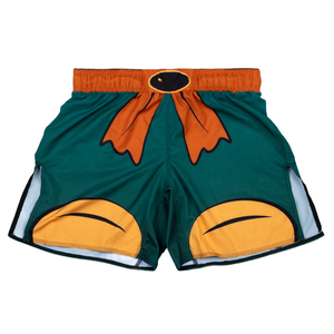 Vêtements de sport personnalisés de haute qualité MMA Grappling Shorts Toile Rash Guard avec Logo Techniques lavées en gros - Product Image 5