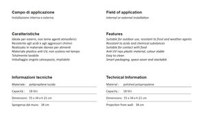 Negrari อ่างล้างจานติดผนังอัจฉริยะเคลือบเงาทำจากเรซิน PP ลายหินอ่อน W55 x D34 x H21ซม. พร้อมชุดระบายน้ำและชุดซ่อมสำหรับซักรีด - Product Image 4