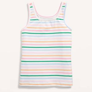 Prix usine grande taille enfants filles Twin ensemble dernier bloc de couleur coton/fibre de bambou tenue décontracté Jersey deux pièces débardeur été - Product Image 1