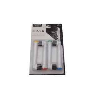 Manufacturer's Full Range 4-Pack Electric <b>Toothbrush</b> Replacement <b>Heads</b> for Household and Outdoor Use - Product Image 4