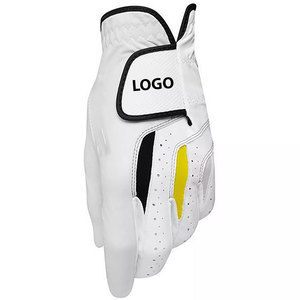 Gants de golf en cuir de mouton Cabretta de qualité supérieure pour hommes et femmes Poignées respirantes avec logo personnalisé pour le sport - Product Image 6