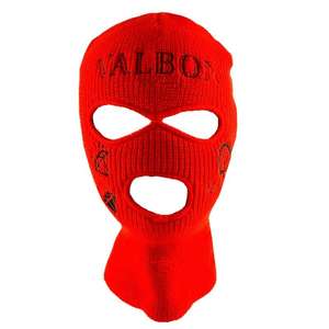 OEM 2026 Y2K Embroidery Logo Skull Pattern Custom Design <b>Ski</b> Mask Balaclava Breathable Waterproof 100% Polyester Sports Party - Product Image 3
