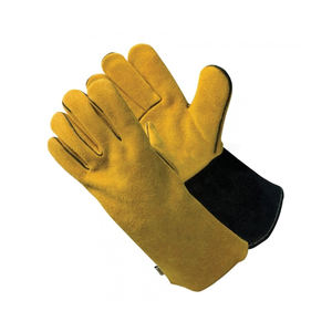 Top Quality Genuine Leather Hot Selling <b>Welding</b> <b>Gloves</b> Non Slip Youth Adult Unisex Lightweight <b>Welding</b> <b>Glove</b> for Sale - Product Image 1