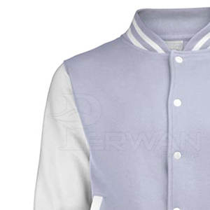 Vestes pour hommes Nouvelle arrivée Respirant Coton Polyester Letterman Style Hiver Col Montant Street Style en vente - Product Image 6