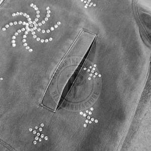 Vente à chaud veste en jean strass de qualité supérieure veste d'hiver chaude et confortable pour hommes en vente en ligne - Product Image 3