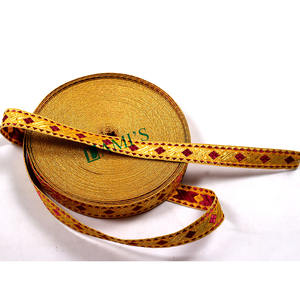 Hilo de encaje trenzado de alambre ceremonial de tarifa barata/Vestido trenzado de Mylar encaje trenzado artesanía de recorte litúrgico - Product Image 5