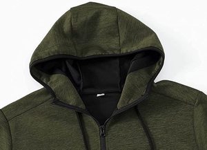 Sweat-shirt à capuche oversize personnalisable en gros, durable, pour l'hiver, en mélange polyester/coton, épais, style streetwear - Product Image 5