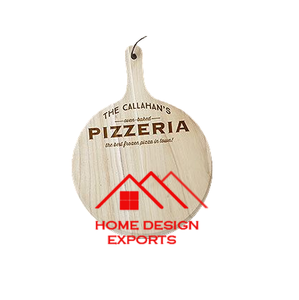 Support de service personnalisé en bois de manguier pour pizzas – Idéal pour les présentations décoratives dans les restaurants et hôtels - Product Image 3