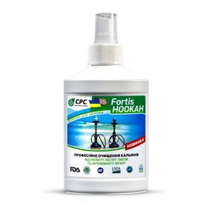 น้ำยาทำความสะอาดบารากุแบบพกพา FORTIS HOOKAN ขนาด 250 มล. สำหรับทำความสะอาดอย่างมืออาชีพและขจัดกลิ่น - Product Image 1