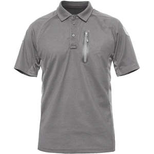 OEM Custom Logo <b>Tactical</b> Men's Casual Polo Shirt Combat <b>Short</b> Sleeve Pullover Tops - Product Image 3