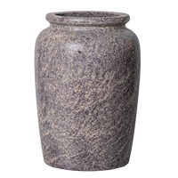 Pot et jardinières en céramique simple de vase de fleur d'OEM conçus pour la décoration extérieure de plancher de table de maison et de jardin fabriquée au Vietnam