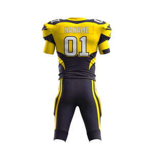 Nouveau modèle de maillot de football américain, short 100% polyester, protection UV, séchage rapide, vêtements de sport confortables, vêtements d'équipe - Product Image 4