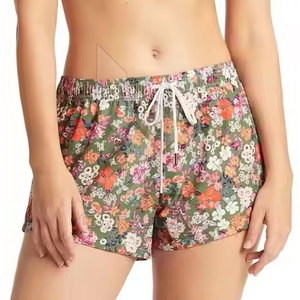 Pantalones cortos de playa informales de cintura alta para mujer, tela transpirable ligera para días calurosos - Product Image 3