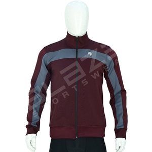 Sudaderas con capucha de manga larga personalizadas para hombre, novedad de la más alta calidad, sudaderas con capucha a rayas de algodón puro totalmente personalizadas, contraste bordado - Product Image 2