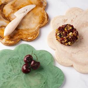 Planche à découper en résine de coquille Saint-Jacques de qualité supérieure, 9 à 12 pouces, écologique, élégante et fonctionnelle pour la viande, les légumes, le pain - Product Image 2