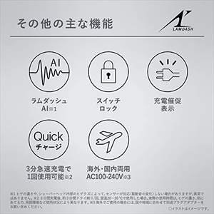 Afeitadora Eléctrica Azul de 3 Cuchillas para Hombre, AC100V-240V, Afeitadora Rotatoria Triple de Láminas, Lavable para Afeitar la Cara, Repuesto Alemán para RV - Product Image 2